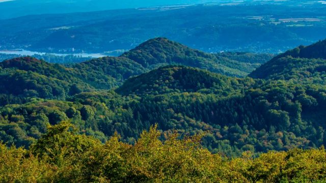 Ölberg-Aussicht auf das Siebengebirge