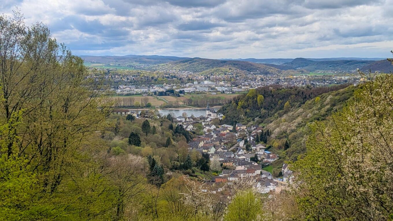Blick über Leubsdorf
